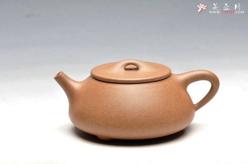 紫砂壶图片：实力性价比 老辣经典 全手中石瓢 - 宜兴紫砂壶网