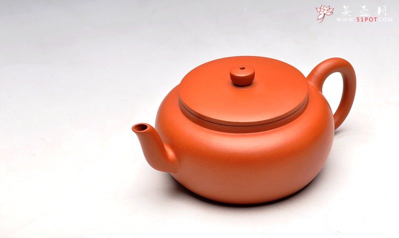 紫砂壶图片：风姿卓越 全手实用茶器之平盖莲子 - 宜兴紫砂壶网