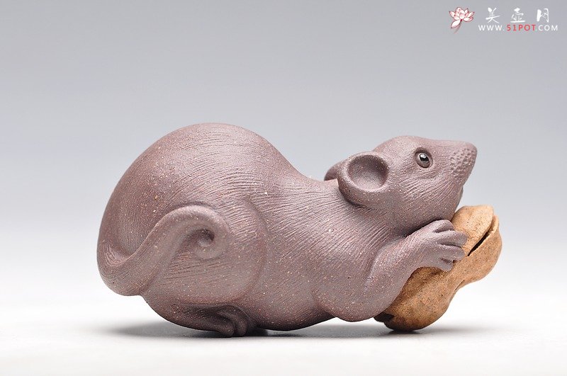 紫砂壶图片：掌中宝，花生鼠 特别好养 - 宜兴紫砂壶网