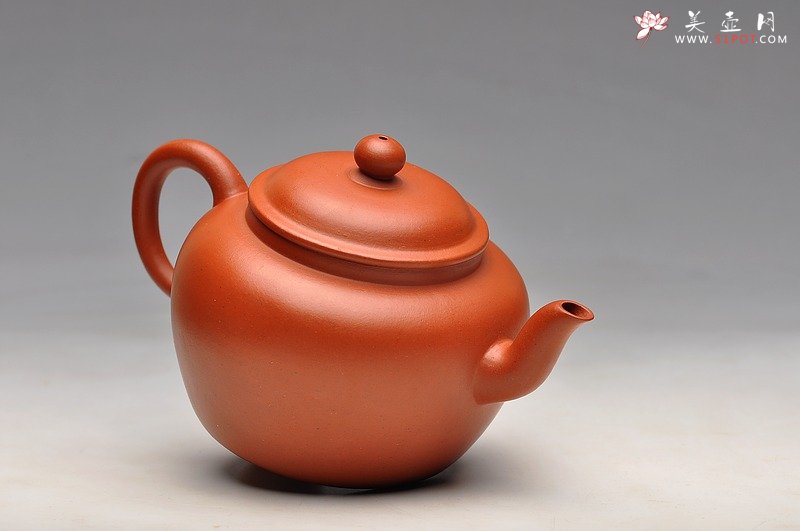 紫砂壶图片：简洁实用 敦实闲味 老朱泥 全手舒和 - 宜兴紫砂壶网