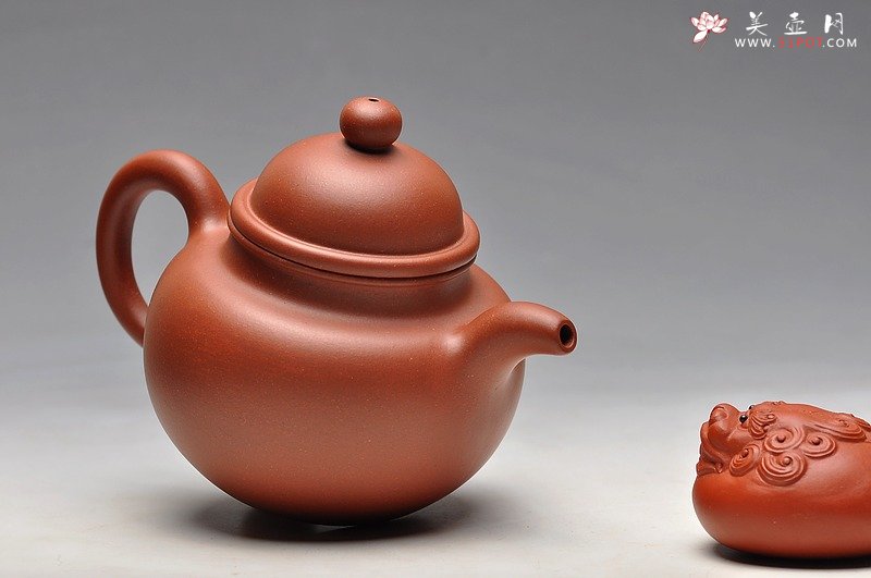 紫砂壶图片：传统之寿珍掇球 不老的传说 实用精品 - 宜兴紫砂壶网