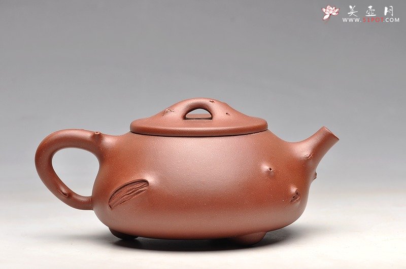 紫砂壶图片：道法自然 实用花器 梅、松石瓢 - 宜兴紫砂壶网