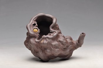 紫砂壶图片：粒馨公道 - 宜兴紫砂壶网