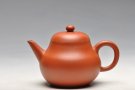 紫砂壶图片：全手老味梨形 古拙之味   手中无梨式，难以言茗事 - 宜兴紫砂壶网