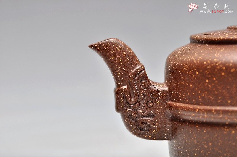 紫砂壶图片：紫玉金砂 集玉 精品 - 宜兴紫砂壶网