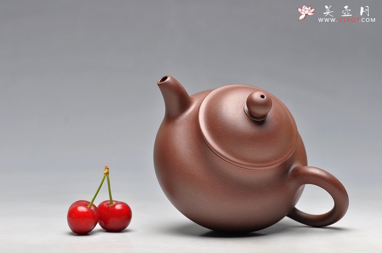 紫砂壶图片：丰润精致 厂料老拼紫 小潘壶 实用精品 - 宜兴紫砂壶网