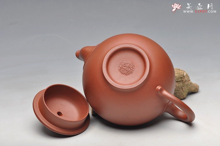 紫砂壶图片：爱恋说 一心如意 全手精品 温柔君子 高难度 - 宜兴紫砂壶网