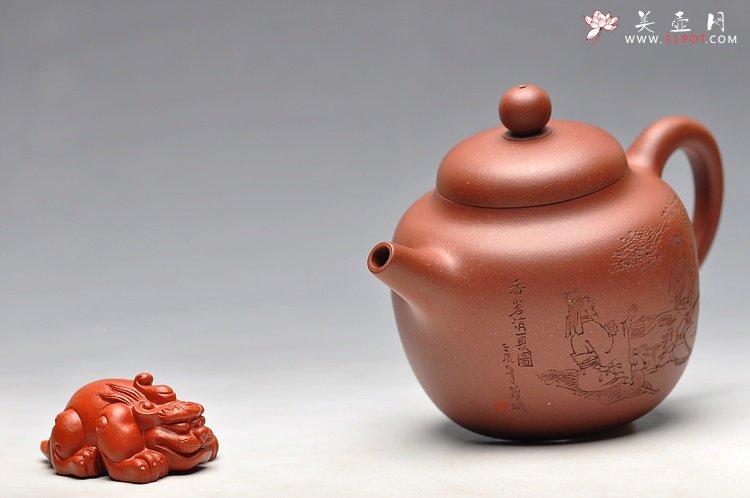 紫砂壶图片：炮管直流 优质底槽青 杀茶利器 气韵不凡 圆韵 - 宜兴紫砂壶网