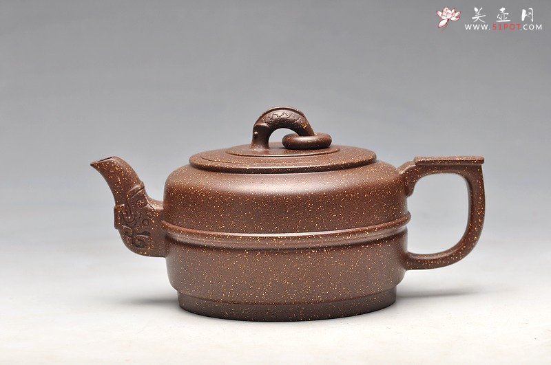 紫砂壶图片：紫玉金砂 集玉 精品 - 宜兴紫砂壶网