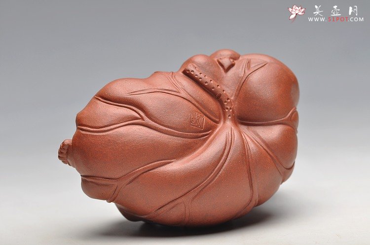 紫砂壶图片：如意财童 - 宜兴紫砂壶网