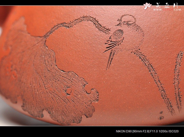 紫砂壶图片：峥峥其骨 味正耐品 挺拔俊雅 乃曲峰实力之作  全手子冶石瓢 - 宜兴紫砂壶网