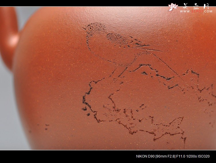 紫砂壶图片：袁新强摹古之作 全手禅心 古拙遗风 耐品实用 - 宜兴紫砂壶网