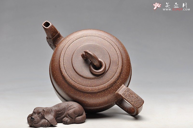 紫砂壶图片：紫玉金砂 集玉 精品 - 宜兴紫砂壶网