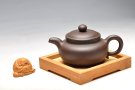 紫砂壶图片：精品厂料 寿珍风韵 乌泥小仿古 仅2件 - 宜兴紫砂壶网