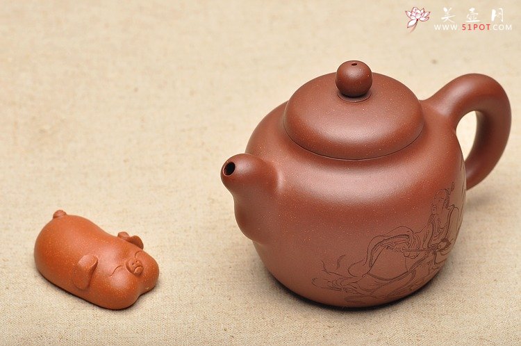 紫砂壶图片：道洪风格 敦厚可人 优质底槽青 实用精品 圆韵2 - 宜兴紫砂壶网