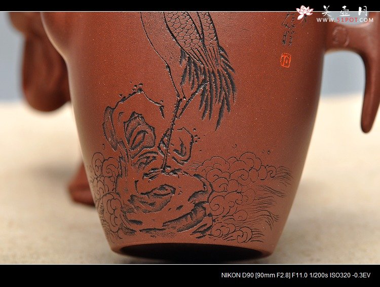 紫砂壶图片：一品当朝 精心之作高升 大千壶 送礼极品 - 宜兴紫砂壶网