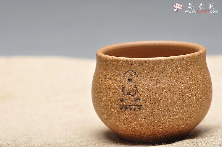 紫砂壶图片：不可一日无此君  禅意缸杯 - 宜兴紫砂壶网