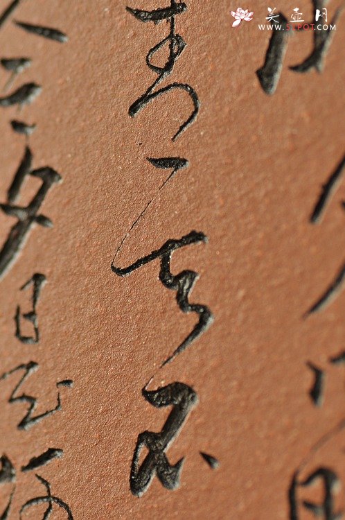 紫砂壶图片：张云熙之精品八方笔筒 四大美女 已收藏，只供欣赏 - 宜兴紫砂壶网