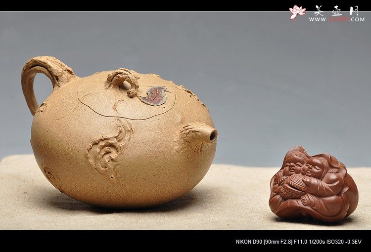 紫砂壶图片：殷俊强壬辰力作 全手 秋   技艺精湛 作品说话 - 宜兴紫砂壶网