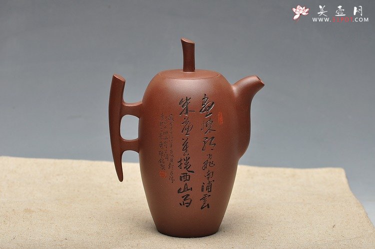 紫砂壶图片：一品当朝 精心之作高升 大千壶 送礼极品 - 宜兴紫砂壶网