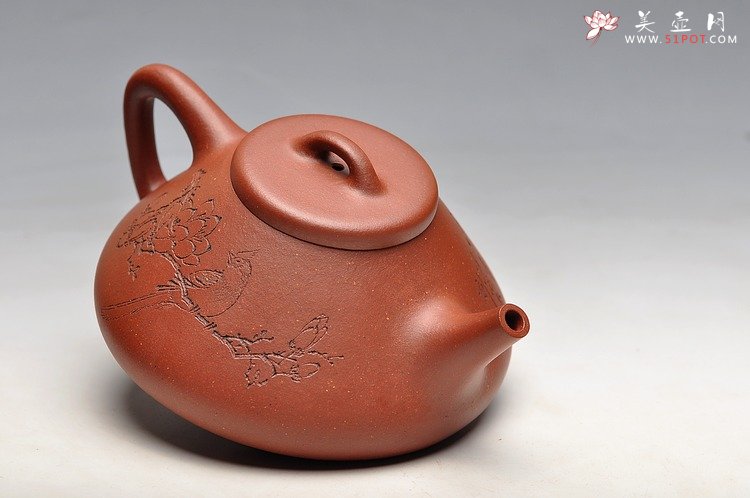 紫砂壶图片：精品  骨肉均挺 全手子冶石瓢 最新力作 - 宜兴紫砂壶网