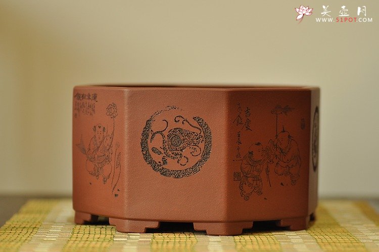 紫砂壶图片：八方水洗 收藏品 只供欣赏 - 宜兴紫砂壶网