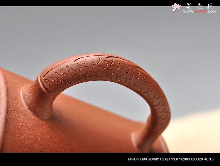 紫砂壶图片：龙杯 优质青水泥 自用送礼佳品 带高档锦盒 - 宜兴紫砂壶网