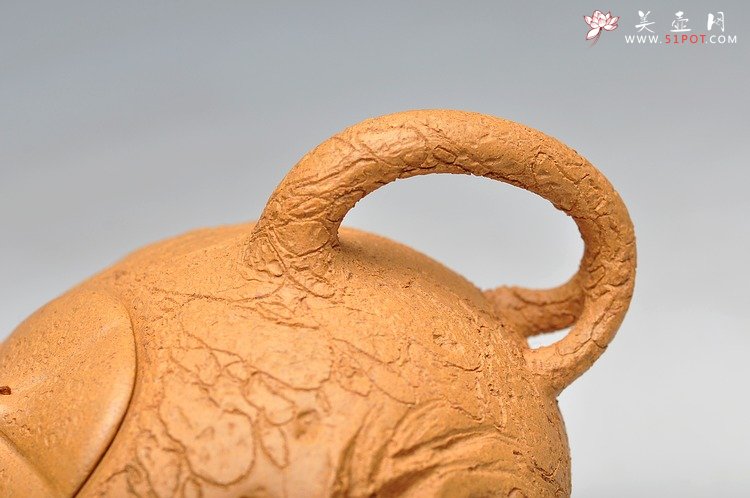 紫砂壶图片：老段泥 古朴灵气 融然  全手工灵芝龚春 瓜纽龚春 - 宜兴紫砂壶网