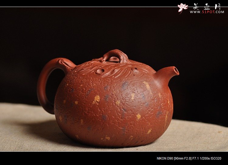 紫砂壶图片：蔡岩峰壬辰年最新原创力作 全手桩语  - 宜兴紫砂壶网