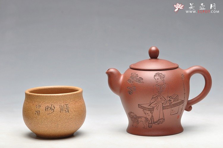 紫砂壶图片：亭亭玉立 娇俏灵动 谭华斌新作  忆江南 - 宜兴紫砂壶网