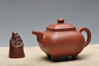 紫砂壶图片： 难度极大 单片身桶拍打 气势磅礴 精工典范 全手传炉 - 宜兴紫砂壶网