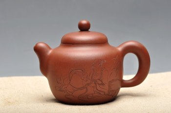 紫砂壶图片：道洪风格 敦厚可人 优质底槽青 实用精品 圆韵2 - 宜兴紫砂壶网