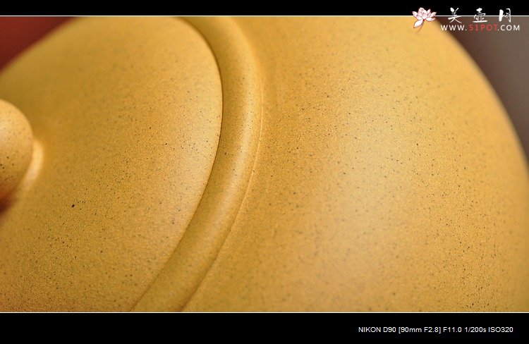 紫砂壶图片：形制古朴 饱满大气 精品亨圆  袁新强作品 - 宜兴紫砂壶网