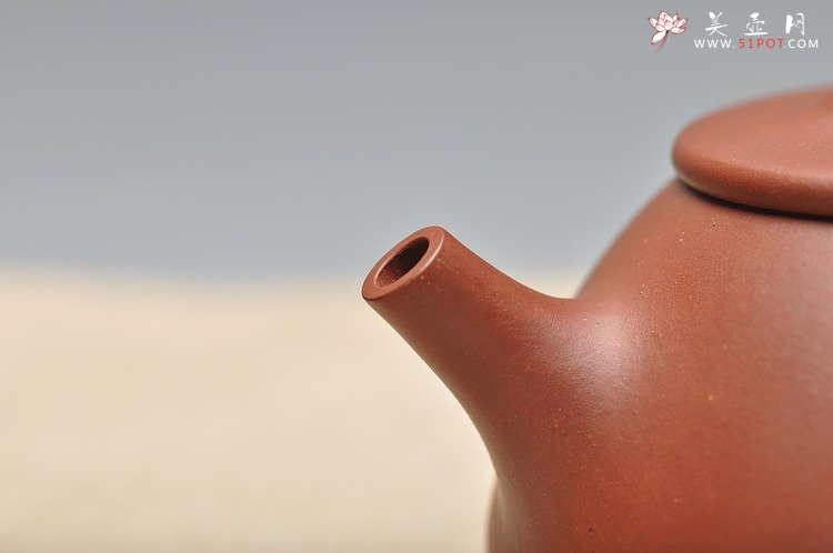 紫砂壶图片：质朴简单 素雅典范 平盖石瓢 - 宜兴紫砂壶网