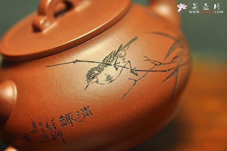 紫砂壶图片：线条流畅 别样风韵 玉桥 - 宜兴紫砂壶网