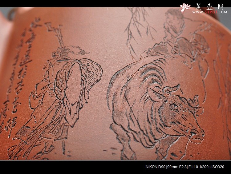 紫砂壶图片：耐品 神骏逸品 全手工洋桶 - 宜兴紫砂壶网