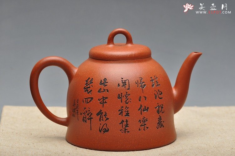 紫砂壶图片：气韵长啸  全手大神钟 逸品得趣 饮中八仙 - 宜兴紫砂壶网