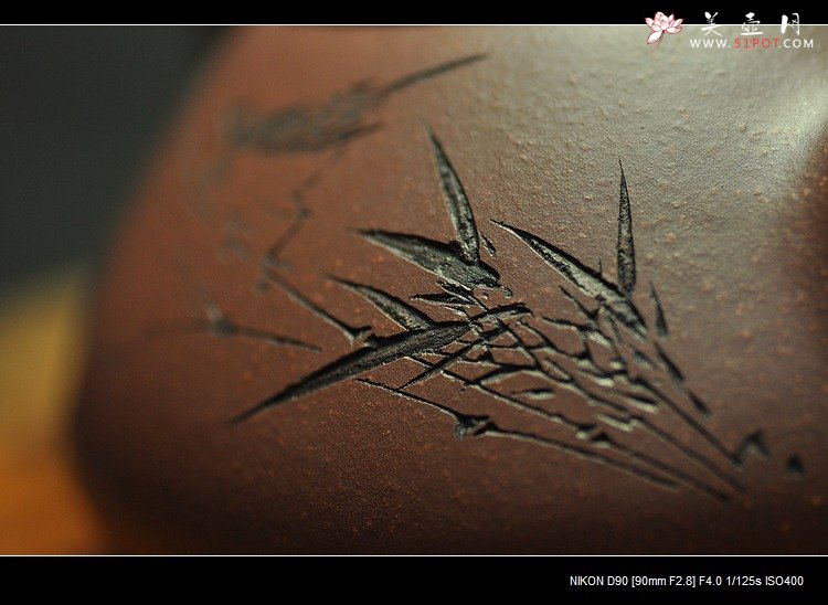 紫砂壶图片： 清隽挺拔  子冶石瓢 骨肉均挺 弱水三千只取一瓢 - 宜兴紫砂壶网