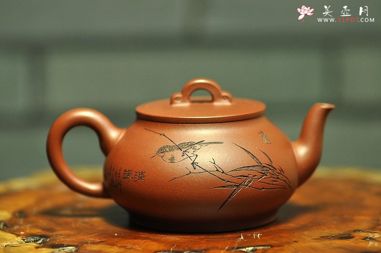 紫砂壶图片：线条流畅 别样风韵 玉桥 - 宜兴紫砂壶网