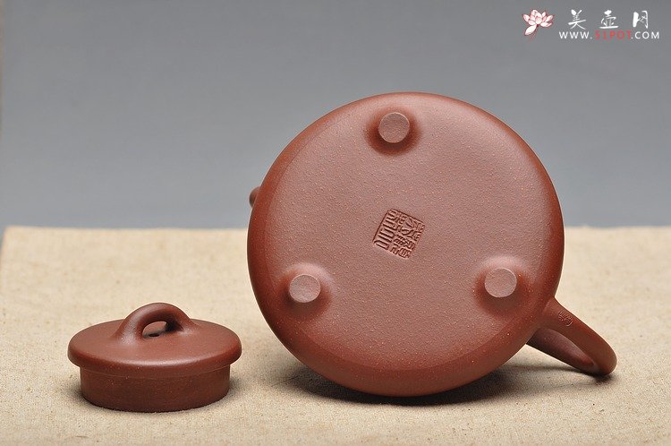 紫砂壶图片：石瓢主义 舒展文气 优质底槽青 全手子冶石瓢 - 宜兴紫砂壶网