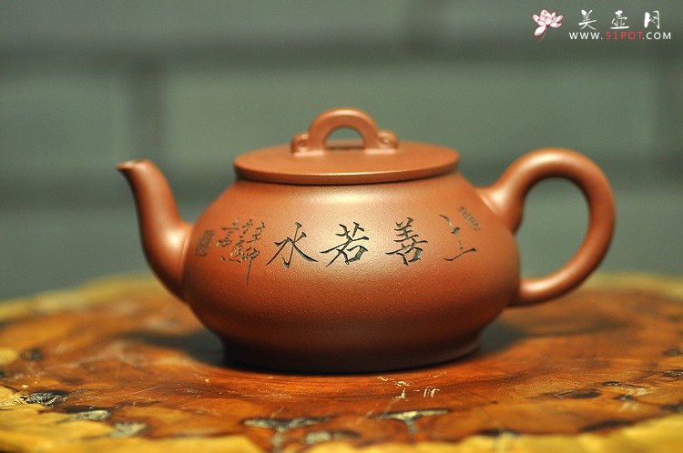 紫砂壶图片：线条流畅 别样风韵 玉桥 - 宜兴紫砂壶网