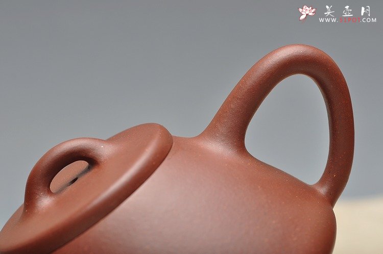 紫砂壶图片：石瓢主义 舒展文气 优质底槽青 全手子冶石瓢 - 宜兴紫砂壶网