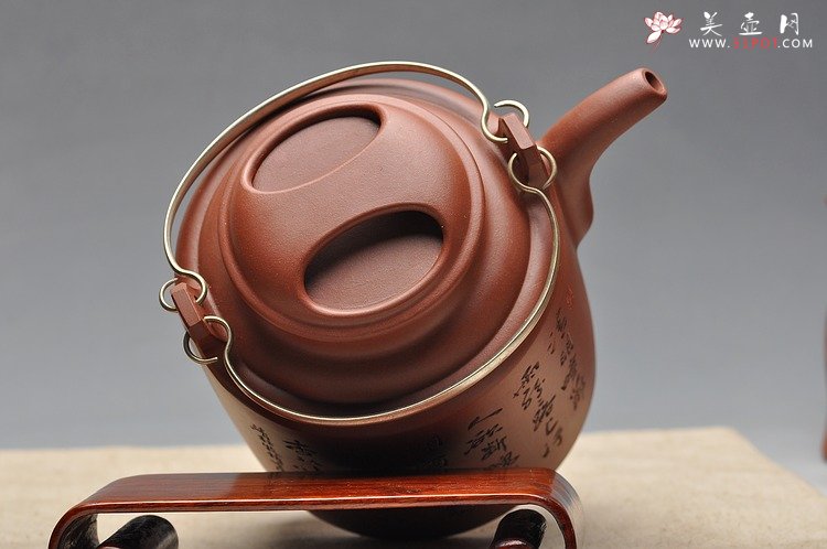 紫砂壶图片：耐品 神骏逸品 全手工洋桶 - 宜兴紫砂壶网