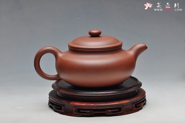 紫砂壶图片：精美的一把好仿古 砂料非常漂亮 - 宜兴紫砂壶网