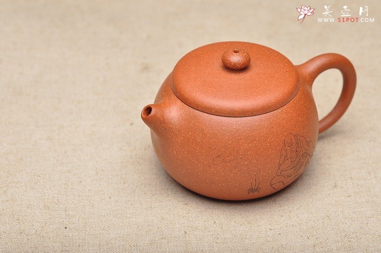 紫砂壶图片：是笑是佛 笑口米勒  宽口文旦 - 宜兴紫砂壶网