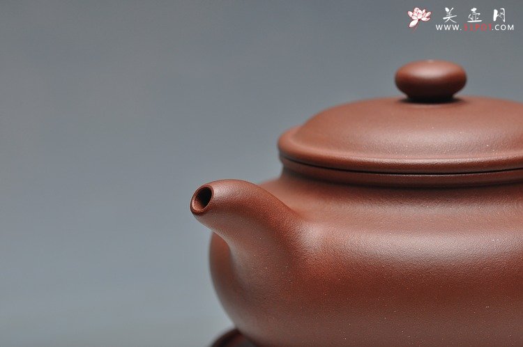 紫砂壶图片：精美的一把好仿古 砂料非常漂亮 - 宜兴紫砂壶网