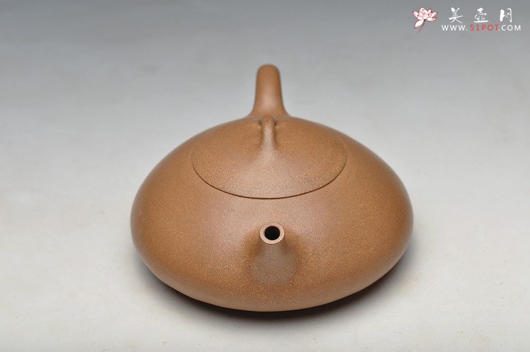 紫砂壶图片：清逸之作 经典传统 全手东坡瓢 - 宜兴紫砂壶网