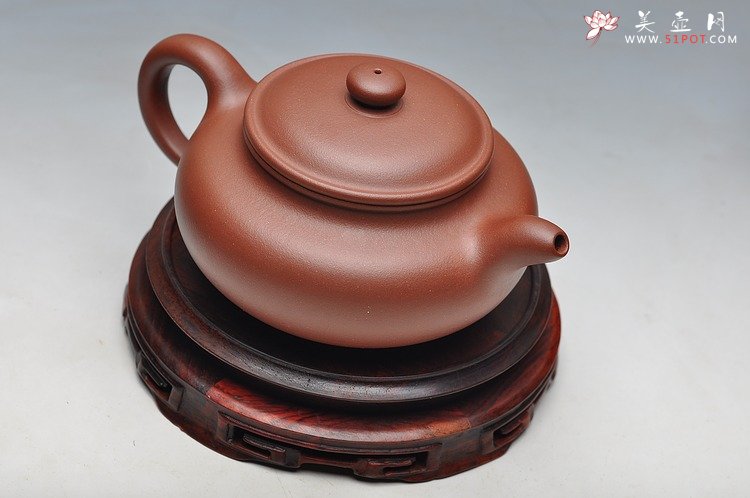 紫砂壶图片：精美的一把好仿古 砂料非常漂亮 - 宜兴紫砂壶网