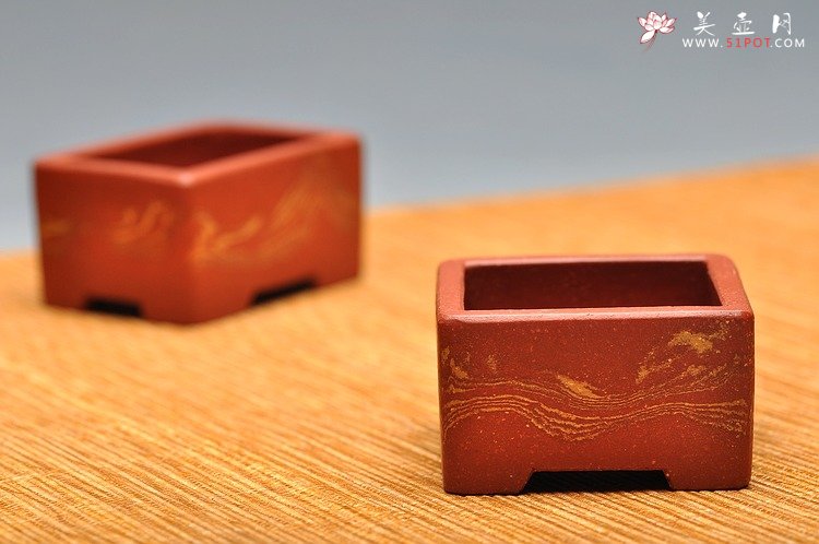 紫砂壶图片：团购  全手胶泥微型花盆 漂亮好玩 - 宜兴紫砂壶网