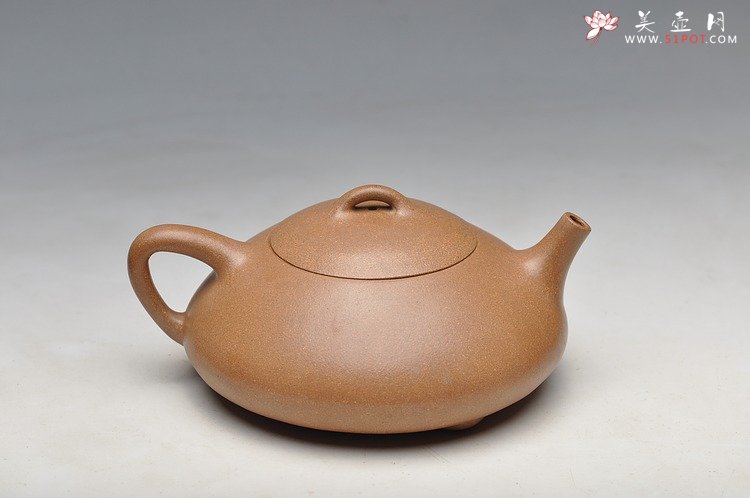 紫砂壶图片：清逸之作 经典传统 全手东坡瓢 - 宜兴紫砂壶网